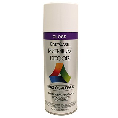White Gloss Spray Paint 12-oz. Quantity 6 P273913