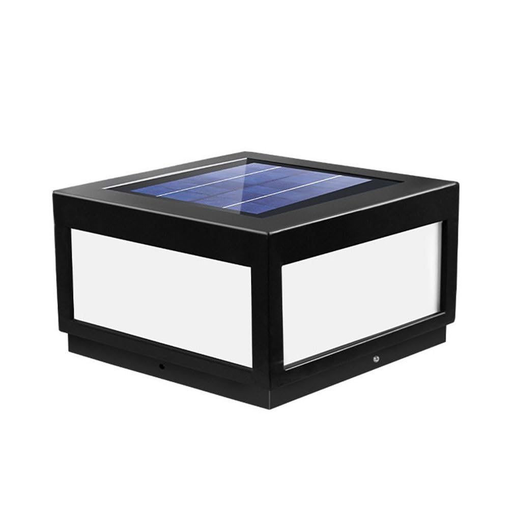 Solar Powered Waterproof Outdoor Post Lights for 4x4, 5x5 or 6x6 Posts E517444