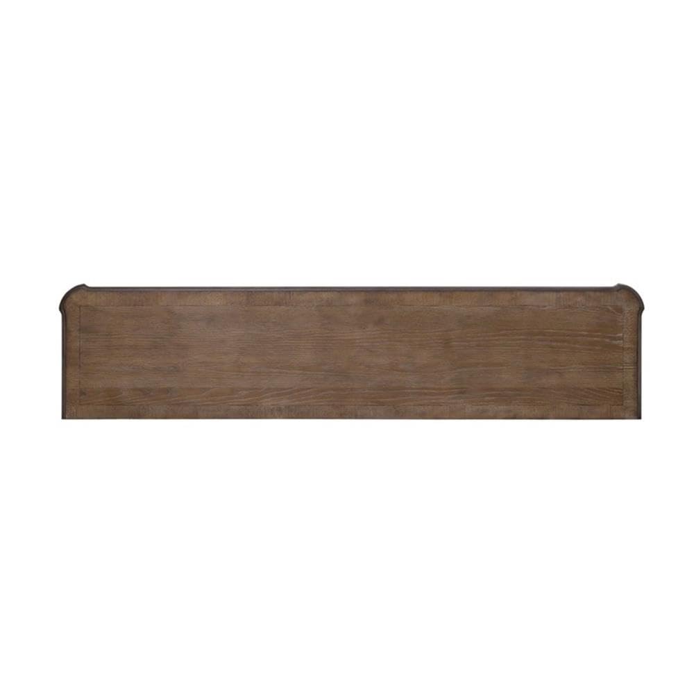 82 Inch Fireplace TV Console with Adjustable Shelves T299455