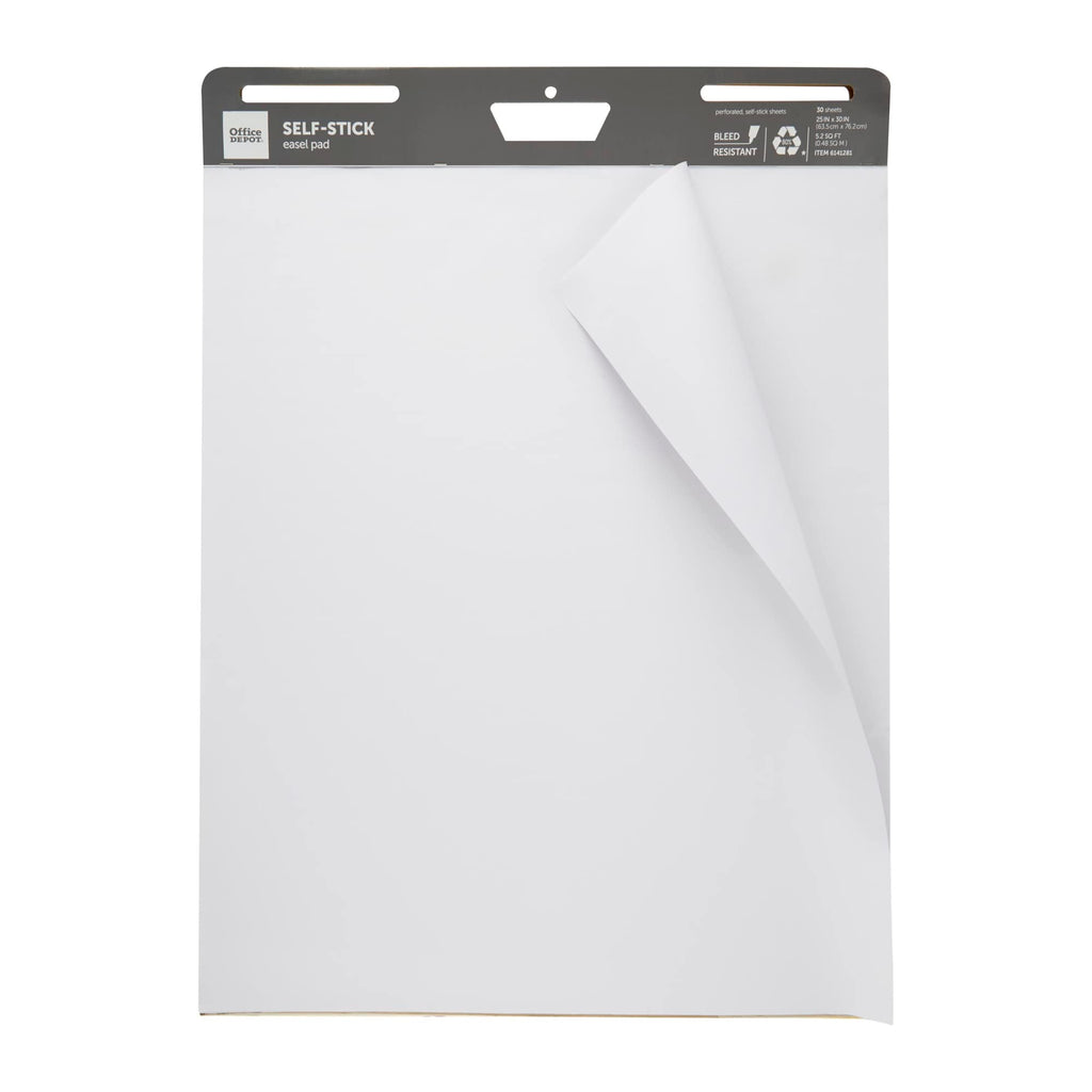 Self-Stick Easel Pad, 25" x 30", 30 Sheets, 30% Recycled, White P714
