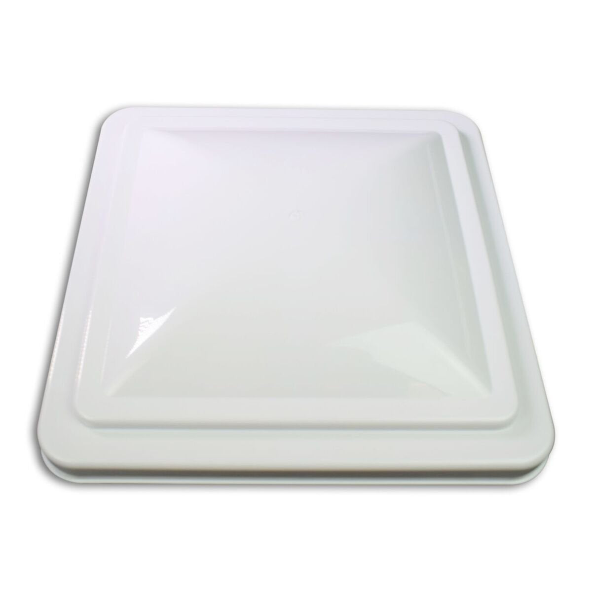 14 Inch White RV Roof Vent Cover U1074
