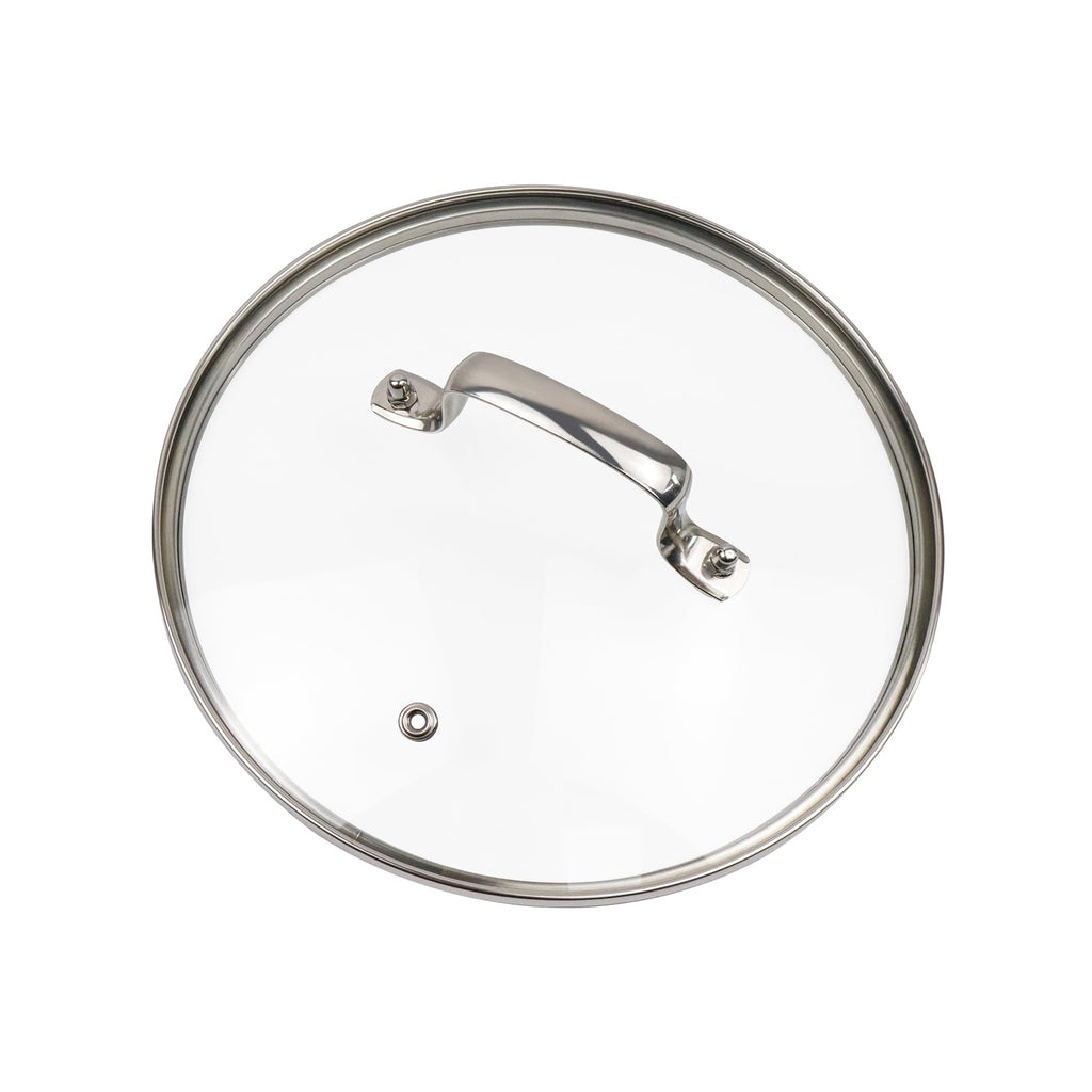 10" Tempered Glass Lid with Steam Vent Hole R967369