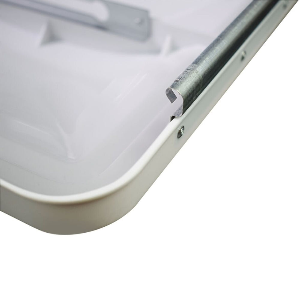 14 Inch White RV Roof Vent Cover U1074