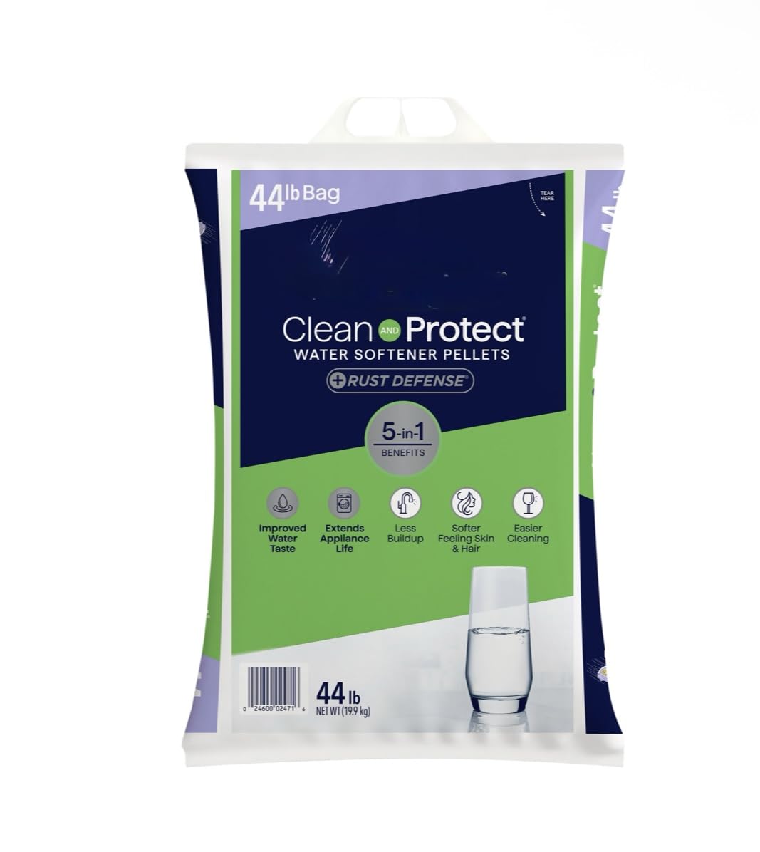 Water Softener Salt Pellets 40 lb D460424