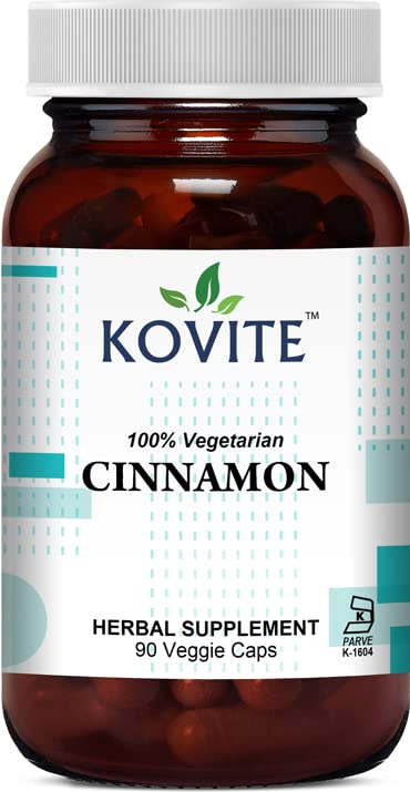 Organic Cinnamon 1000 mg 90 Vegetable Capsules I511