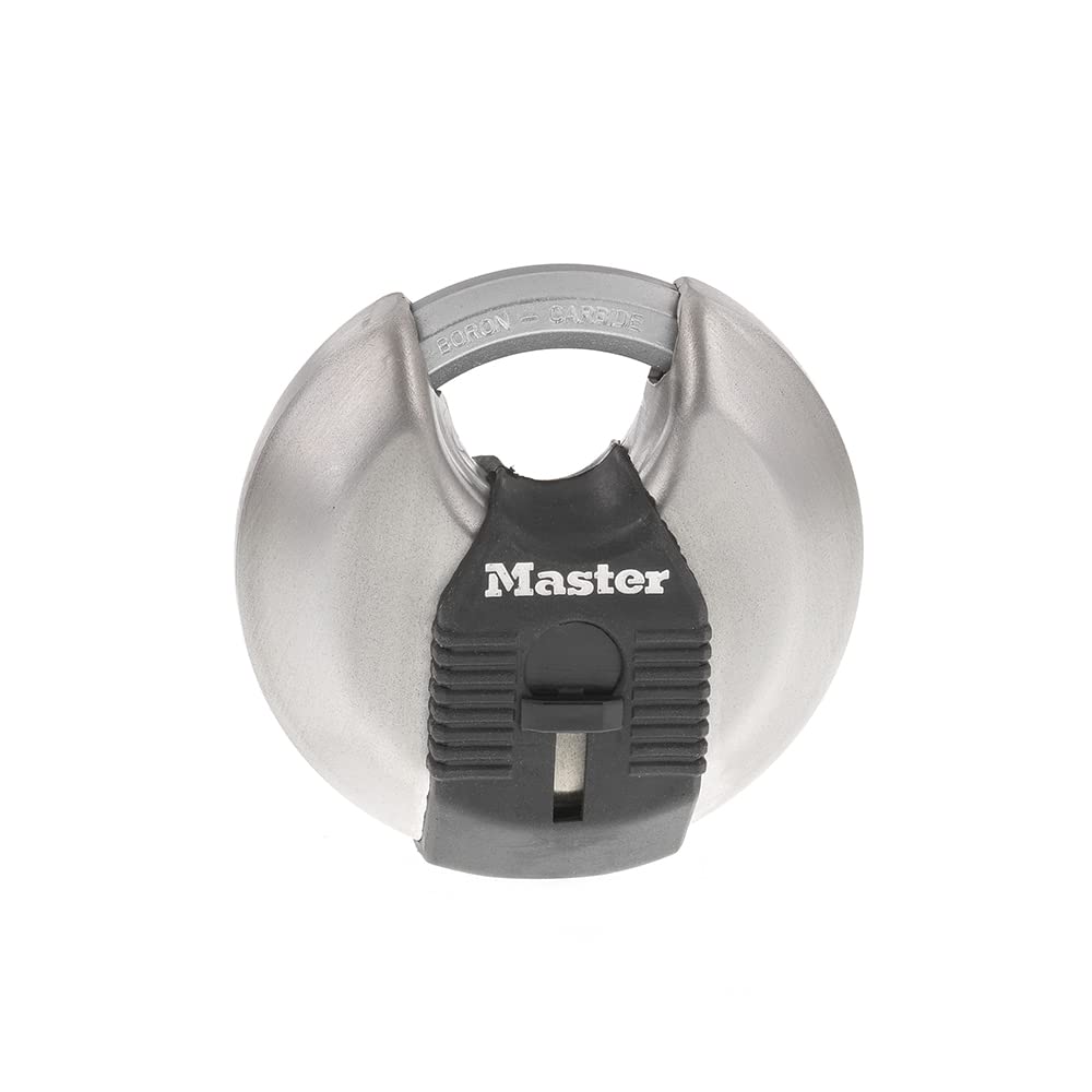 2-3/4-inch Wide Stainless Steel Disc Padlock X538077