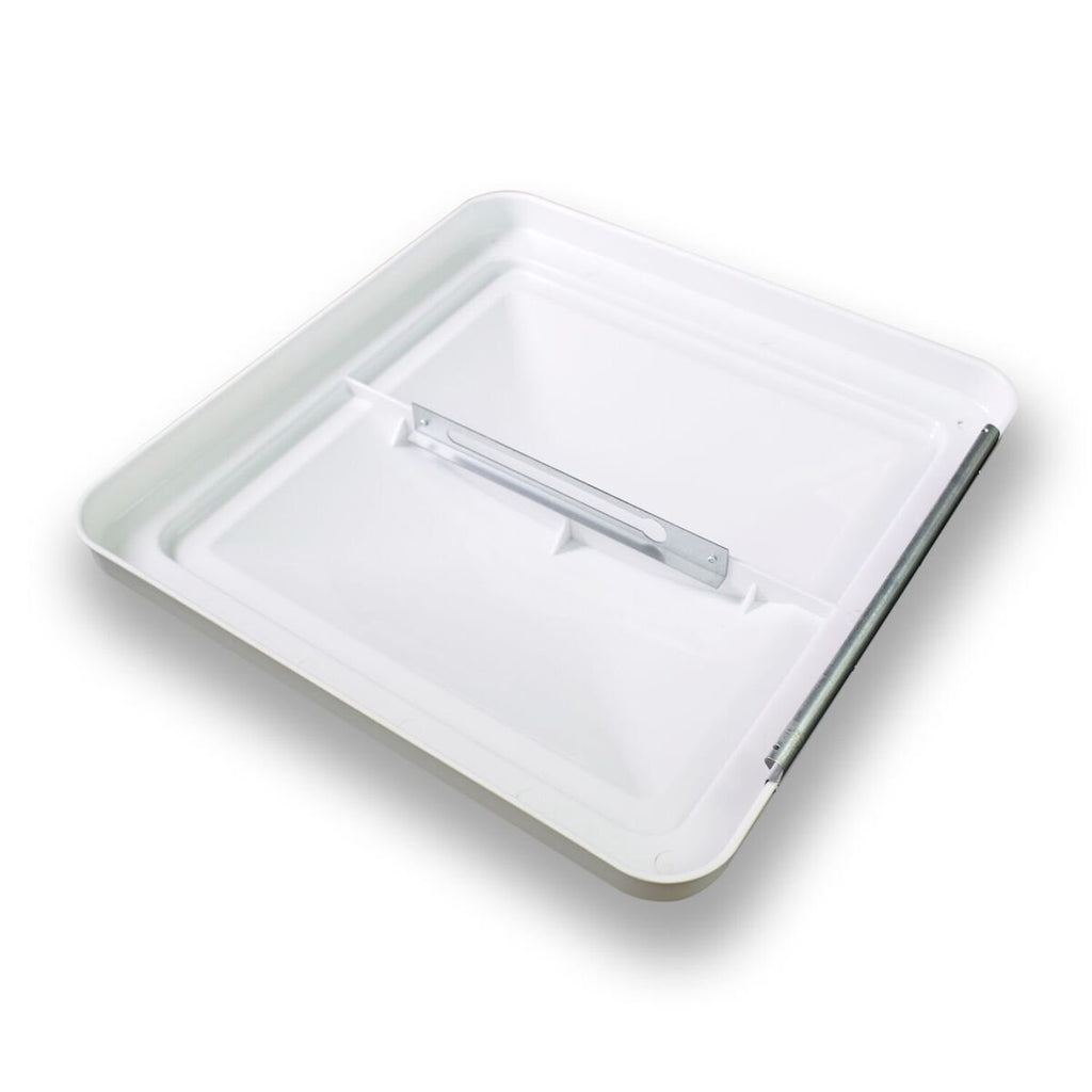 14 Inch White RV Roof Vent Cover U1074