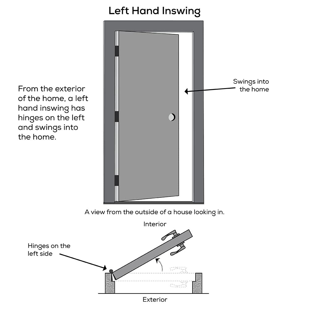Primed Steel 1/2 Lite Clear Glass Left-Hand Inswing Prehung Front Door 36" x 80" W1370