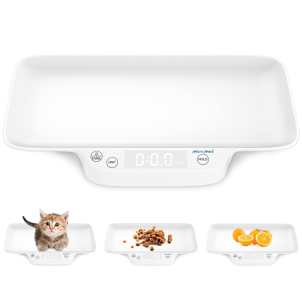 Portable Digital Pet Scale with Hold & Tare Function X4080