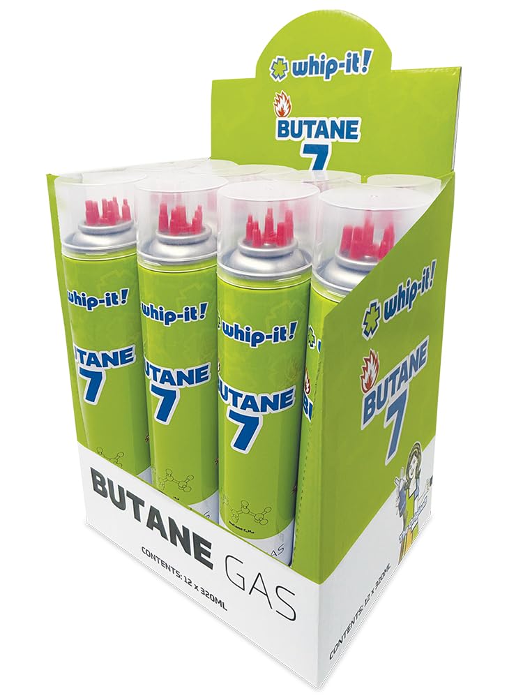 Butane Torch Lighter Refill 12 Cans Q638