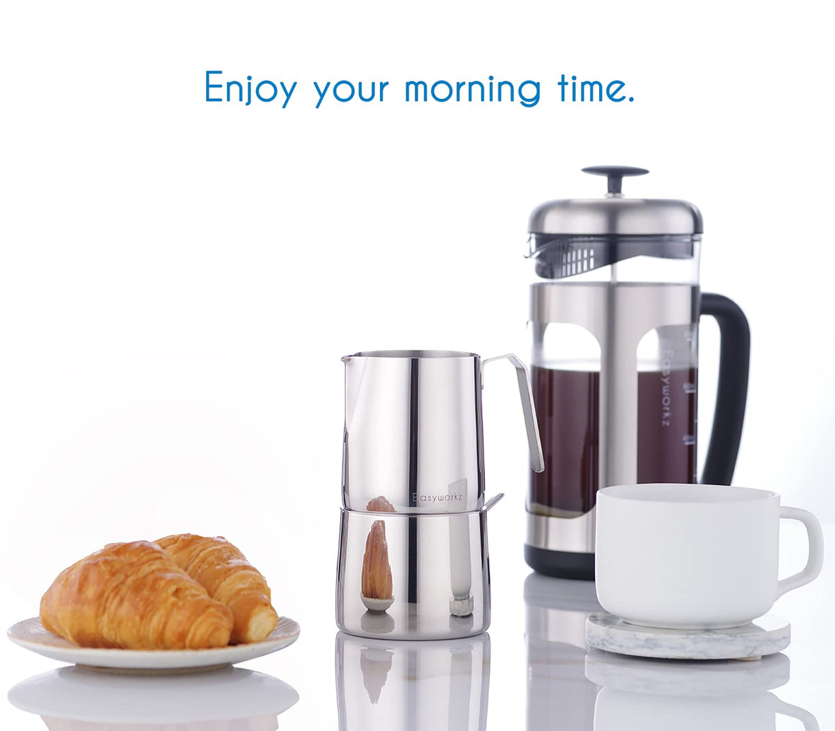 34 oz French Press with Creamer and Sugar Bowl Set R143325
