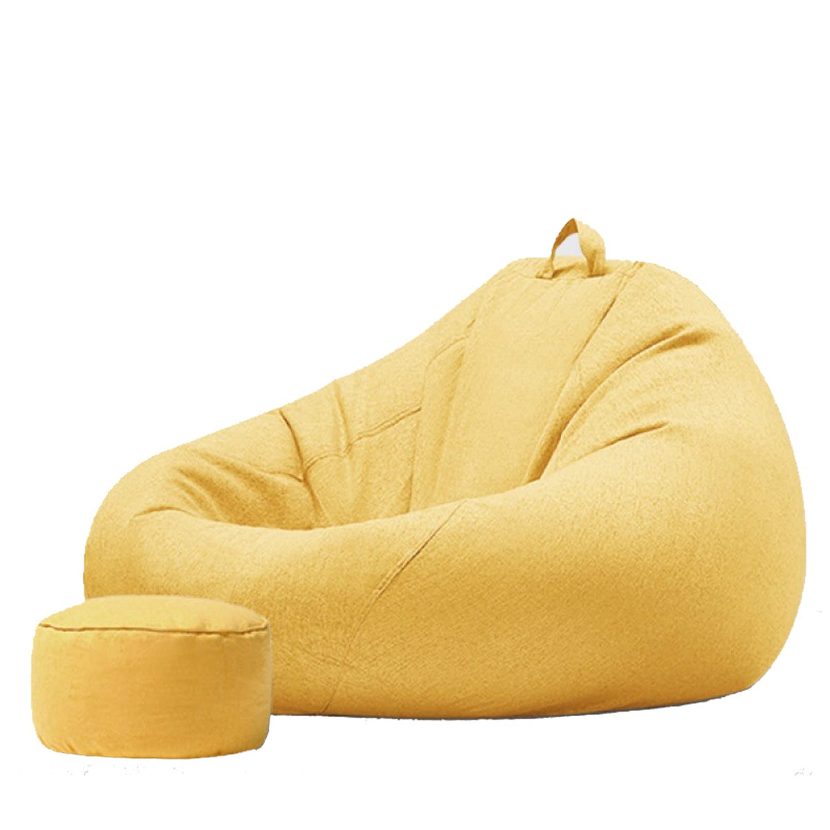 Yellow Washable Bean Bag Chair Cover N54397