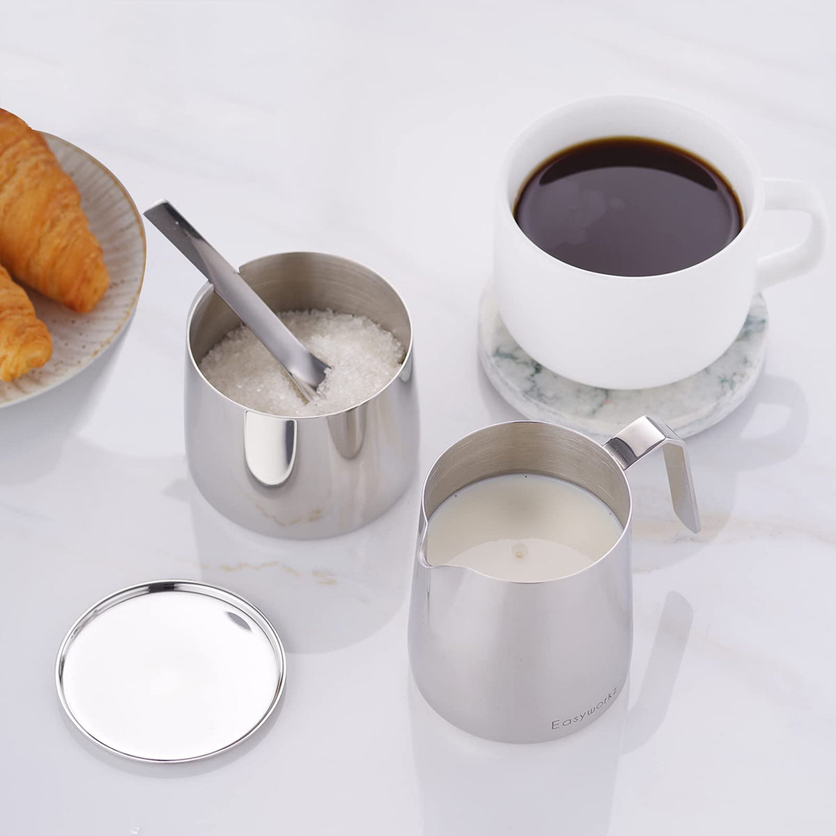 34 oz French Press with Creamer and Sugar Bowl Set R143325