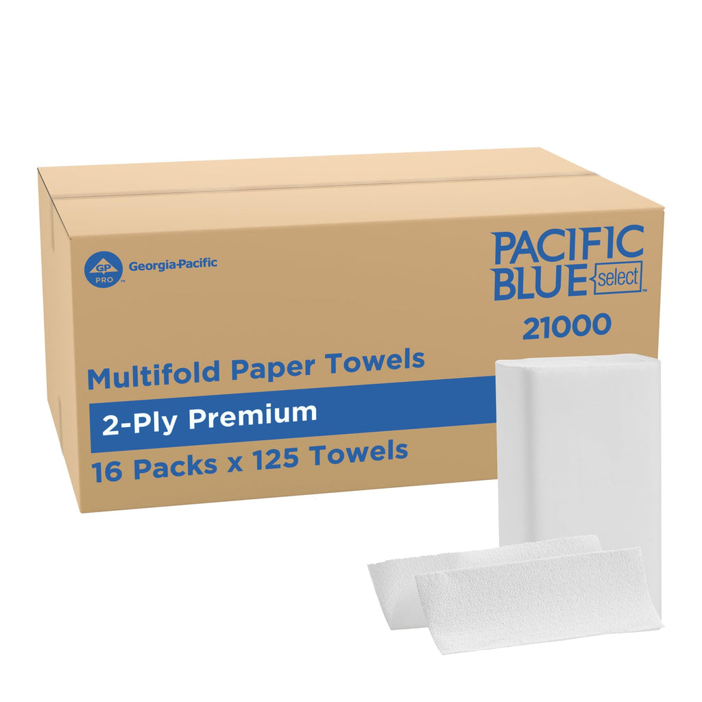 White 2-Ply Multifold Paper Towels G36592