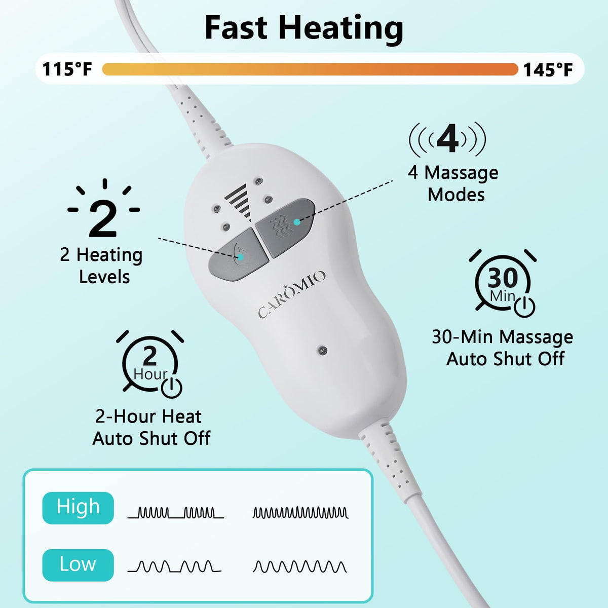 Heating Pad for Back Pain Relief Z95852