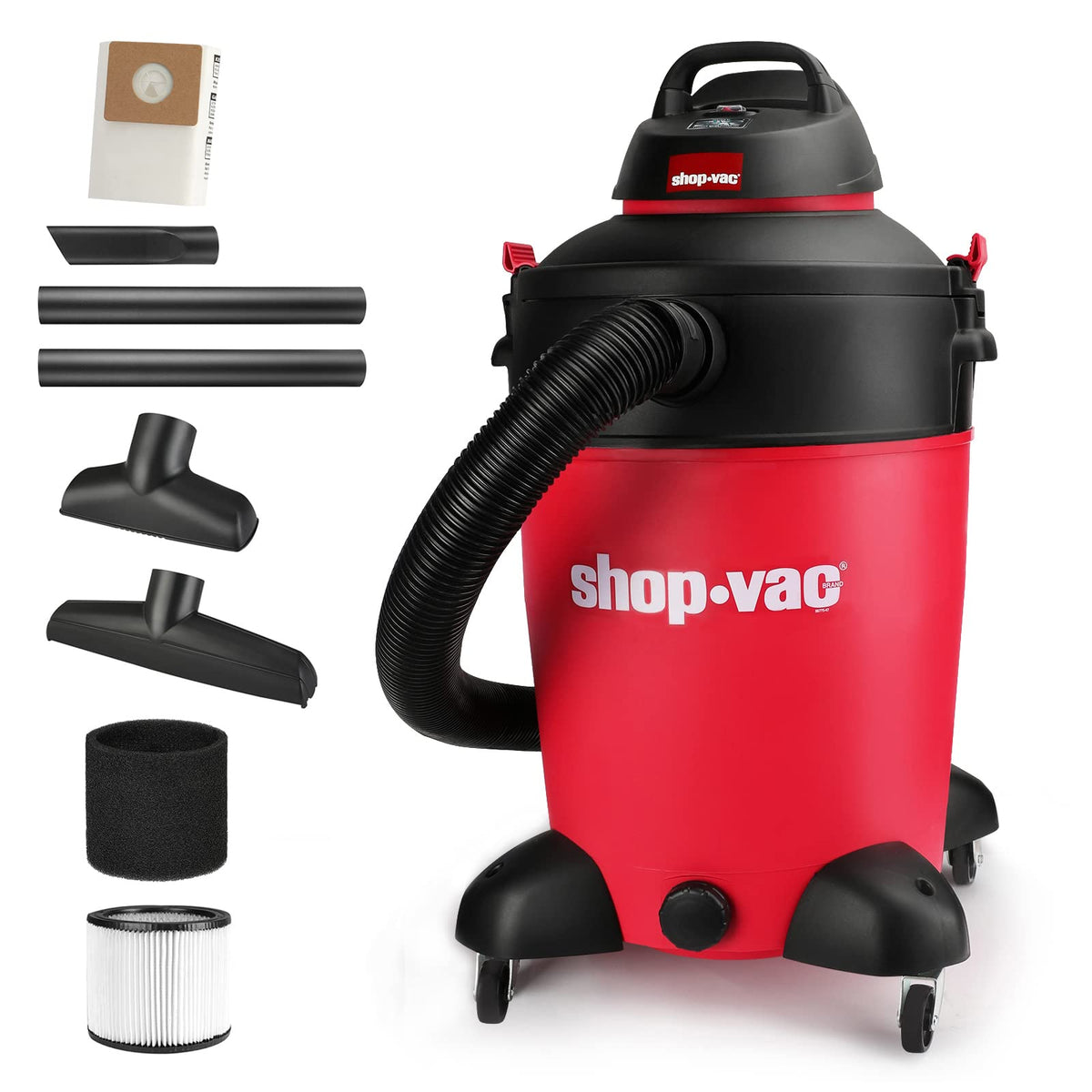 16 Gallon 6.5 Peak HP Wet/Dry Vacuum V7644