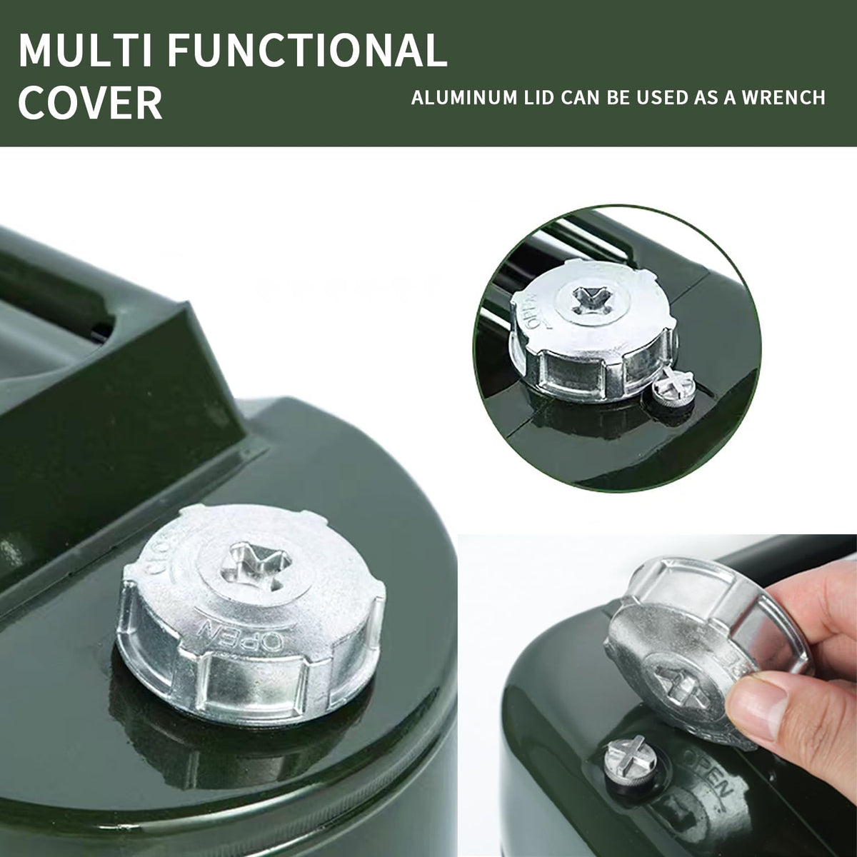 5 Gallon Metal Watering Can with Removable Spout Z72997