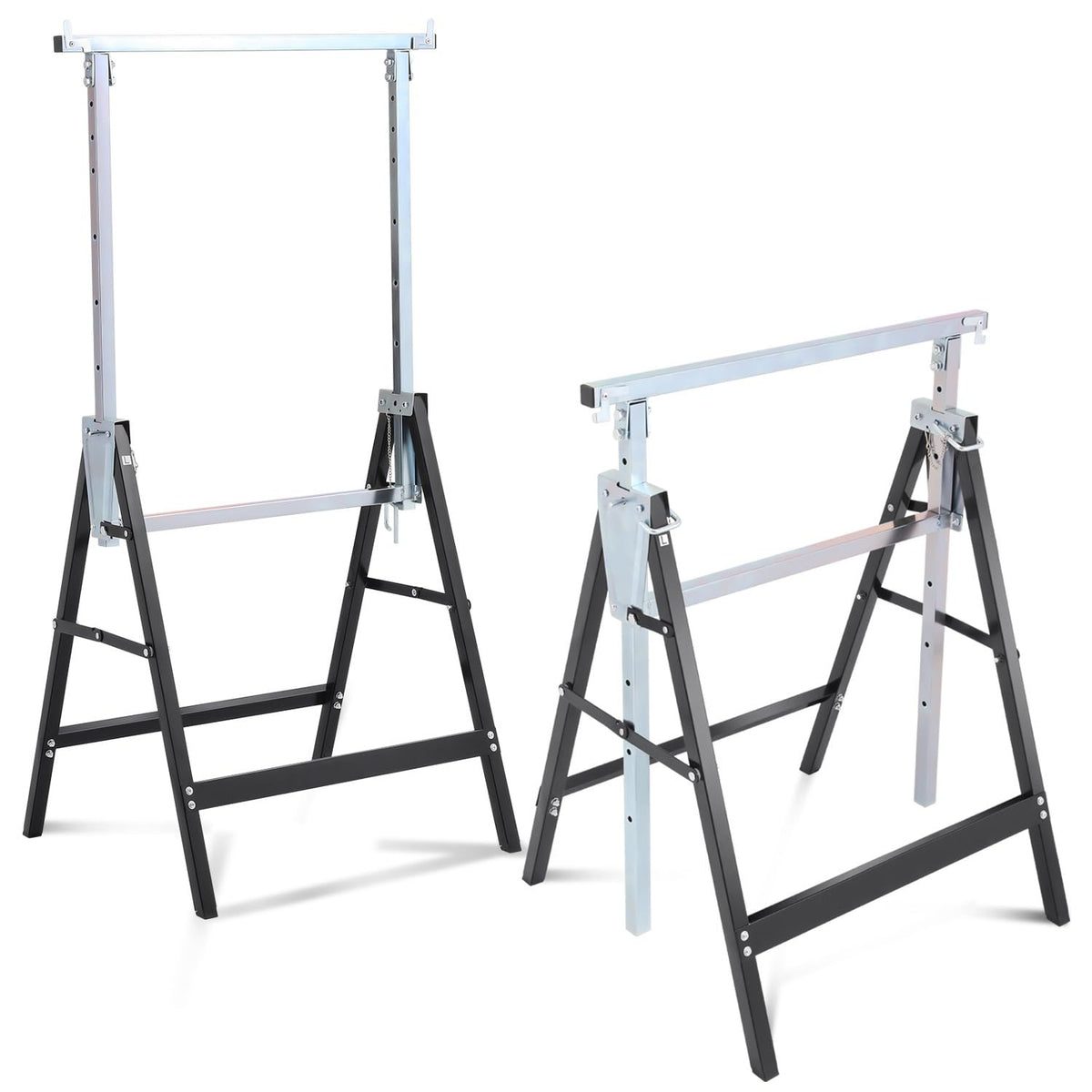 2-Pack 7-Level Adjustable Folding Sawhorse G756934