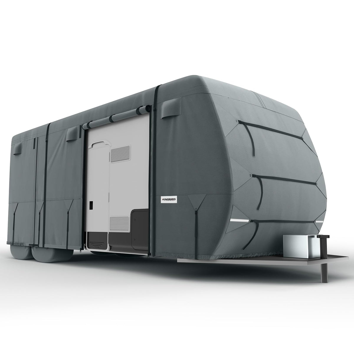 Heavy Duty RV Cover Fits 27-30ft Travel Trailers W44869