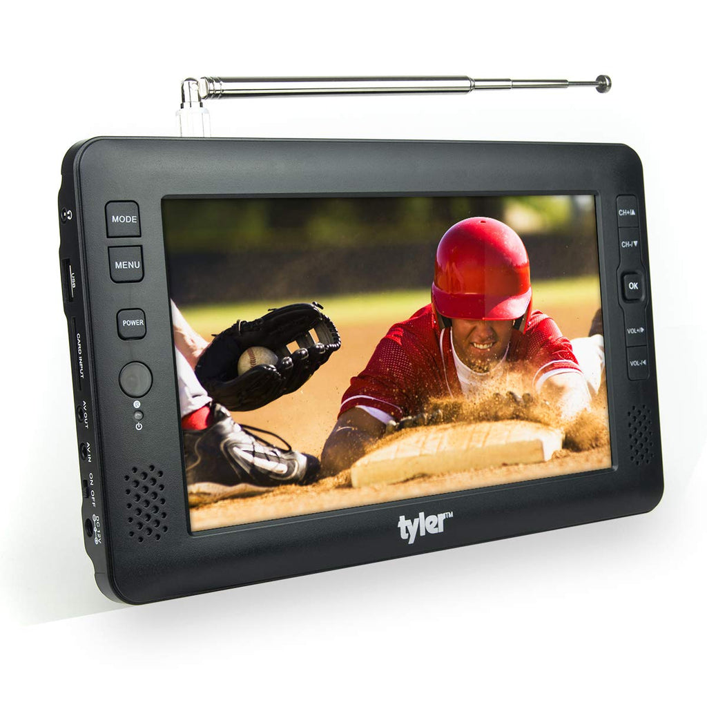 9" Portable LCD TV Rechargeable Battery Powered O913
