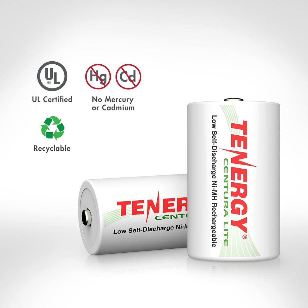 1.2V NiMH Rechargeable D Battery 8 Pack L4266