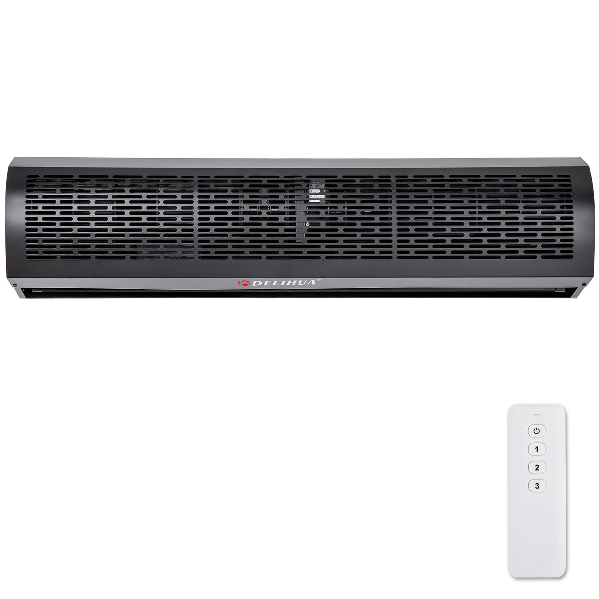 48 Inch Black Air Curtain Fan with Magnetic Door Switch Q39893