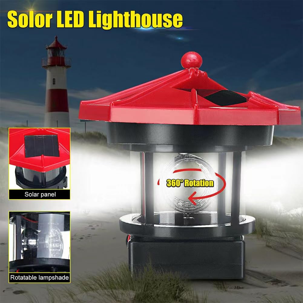 Solar Lighthouse Decorative Lights P758589