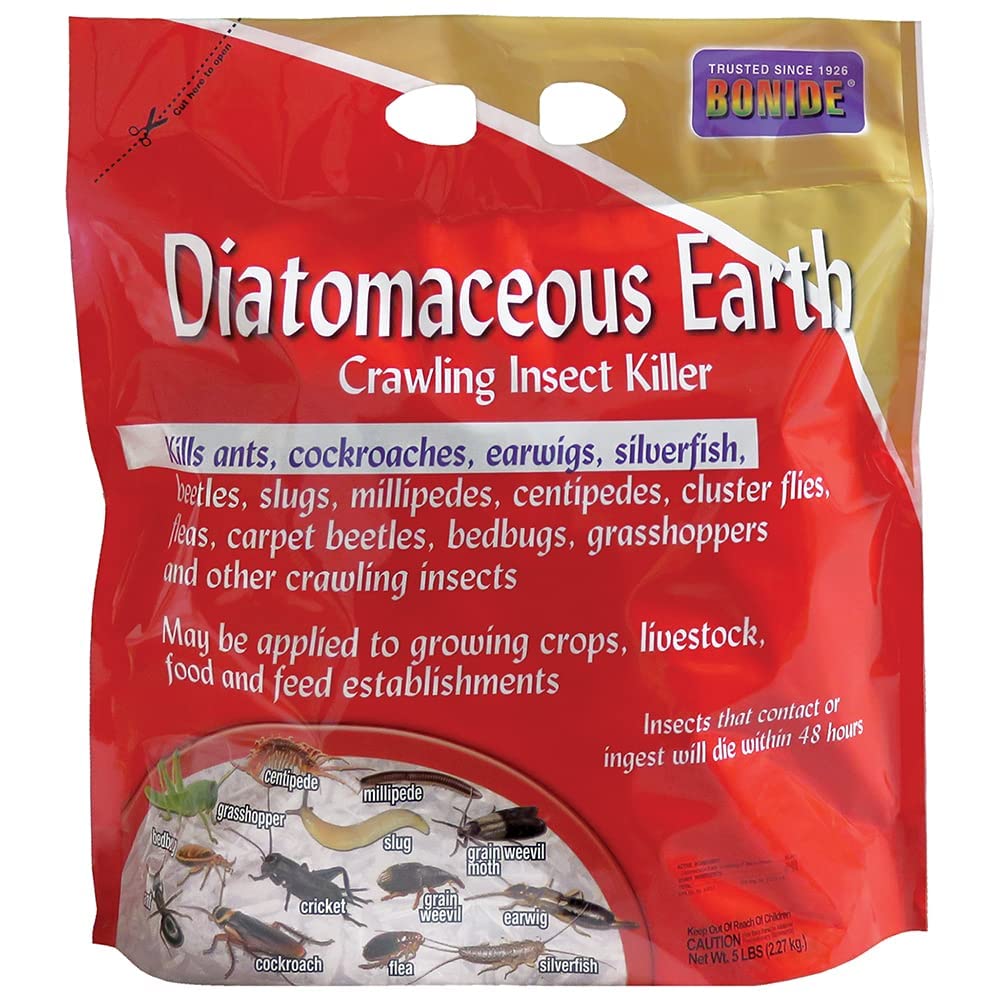 Diatomaceous Earth Crawling Insect Killer 5 lbs Y459