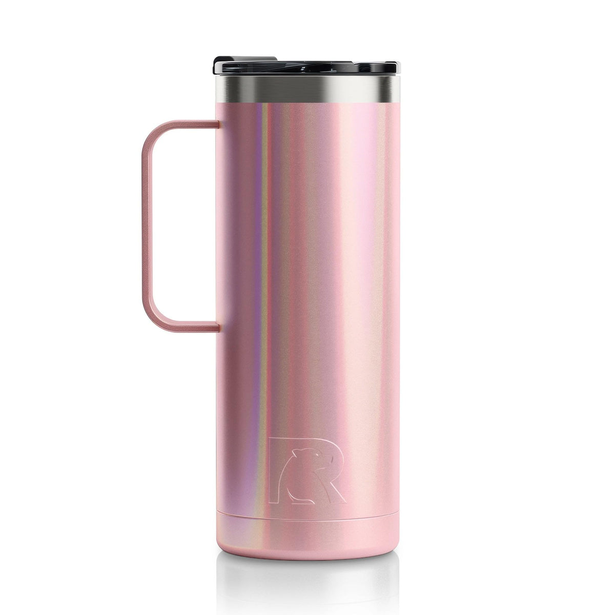 20oz Stainless Steel Insulated Travel Mug with Lid and Handle B415484