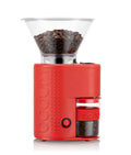 Electric Conical Burr Coffee Grinder, 12 Grind Settings, Red I987