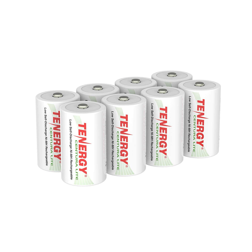 1.2V NiMH Rechargeable D Battery 8 Pack L4266