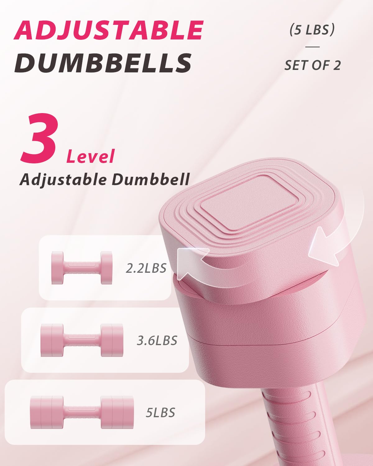 Adjustable Dumbbell Set of 2 L8718