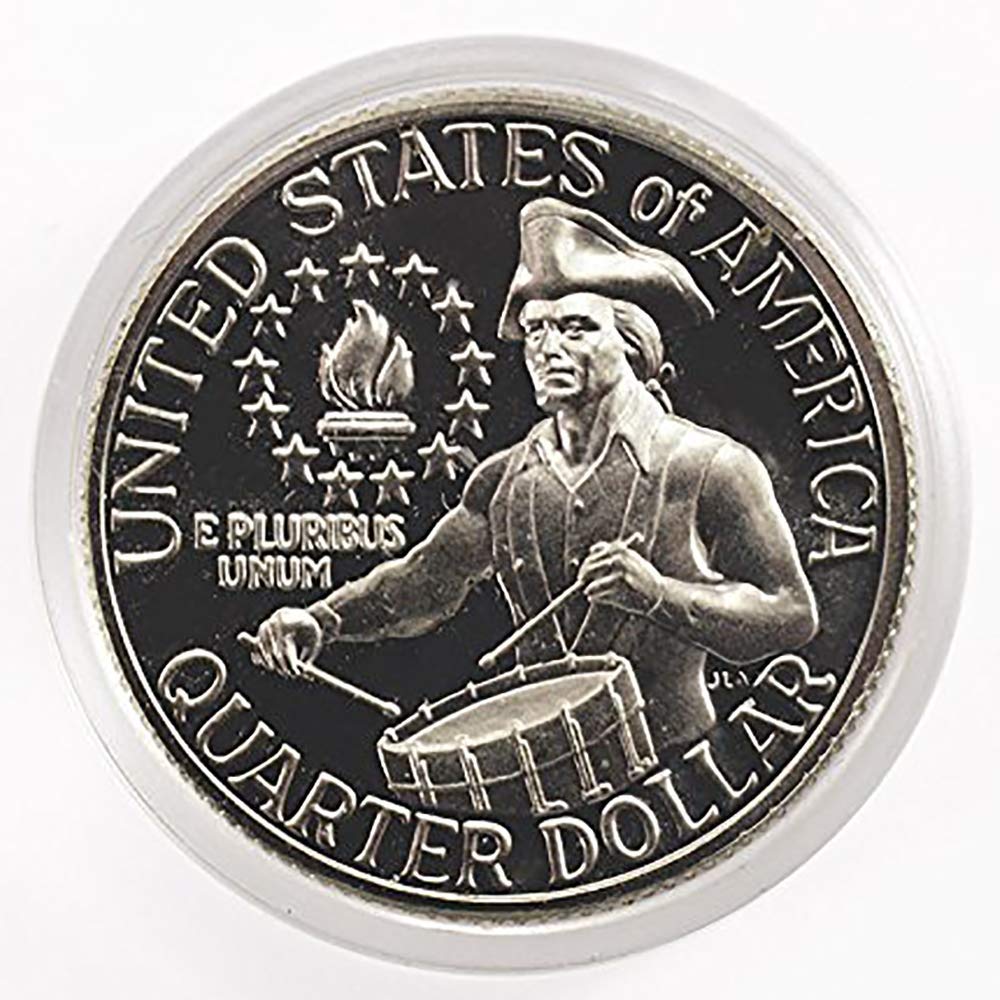 1976 S Brilliant Uncirculated Washington SILVER Quarter Bicentennial 1776-1976 Drummerboy design Quarter US Mint MS 67+ X2996