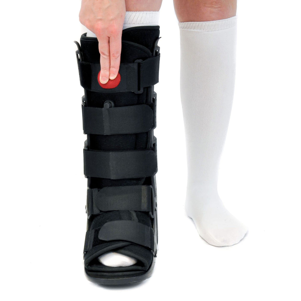 Tall Air CAM Walker Boot + Ankle & Foot Ice Pack Cold Wrap G533