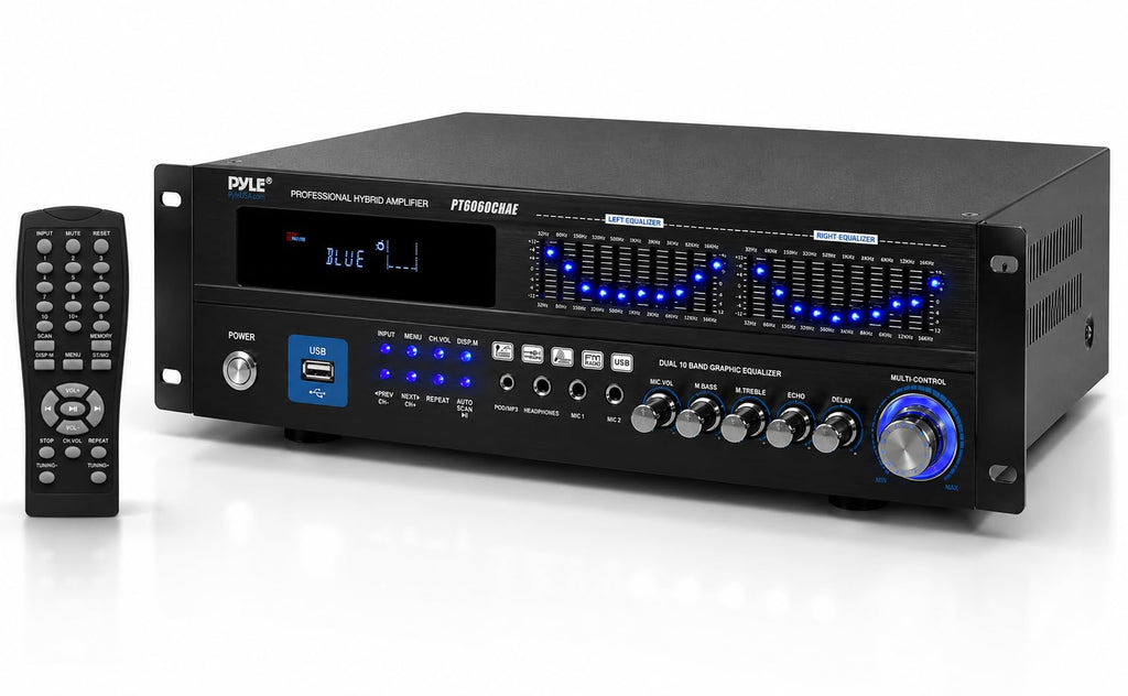 2000W 6-Channel Bluetooth Hybrid Home Amplifier T767