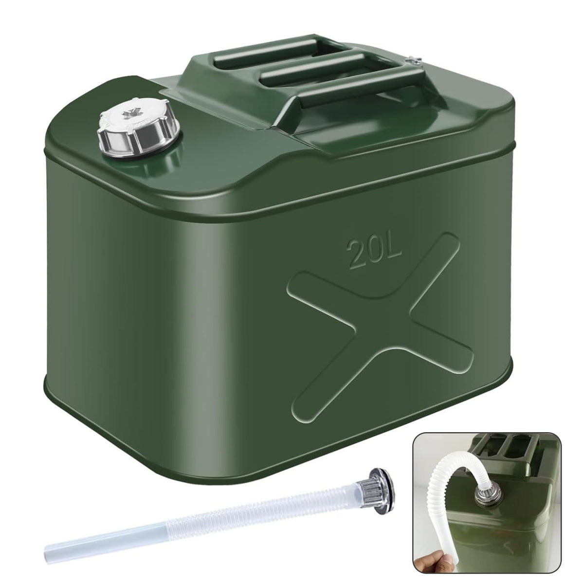 5 Gallon Metal Watering Can with Removable Spout Z72997