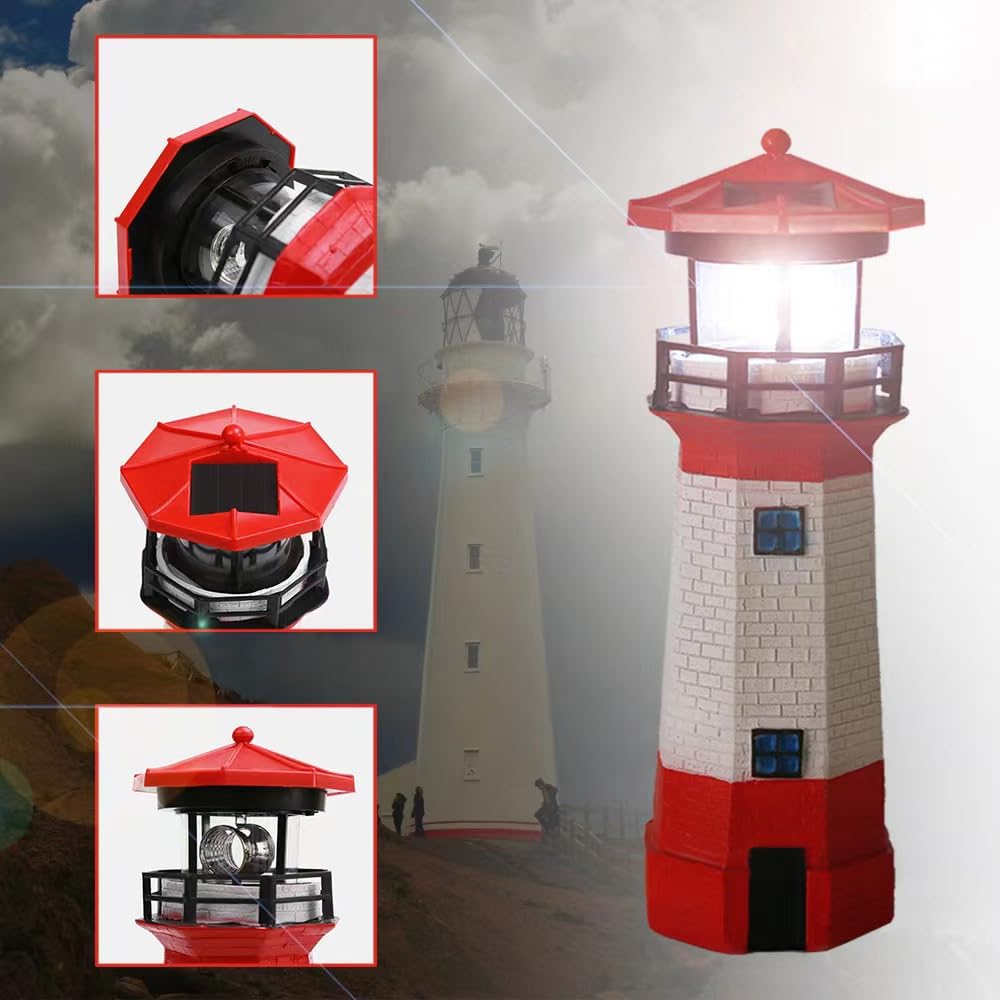 Solar Lighthouse Decorative Lights P758589