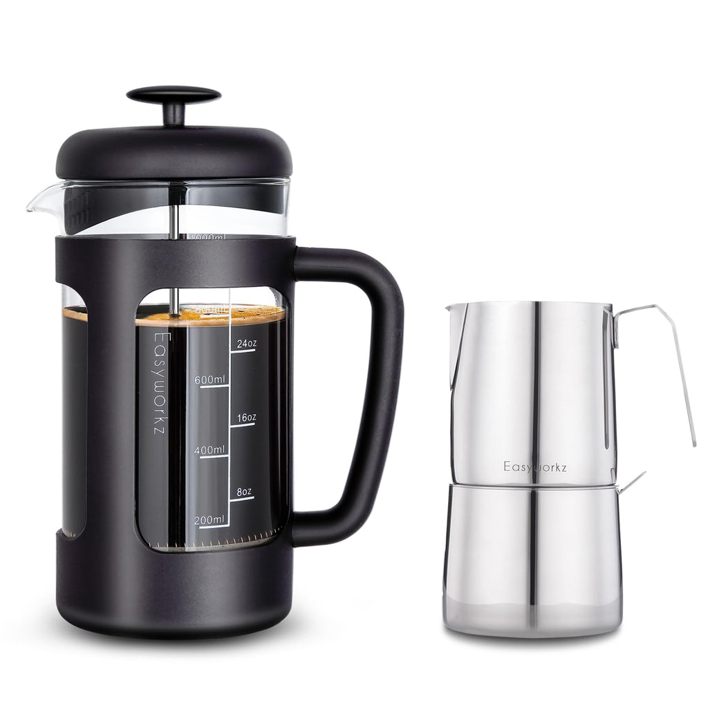34 oz French Press with Creamer and Sugar Bowl Set R143325