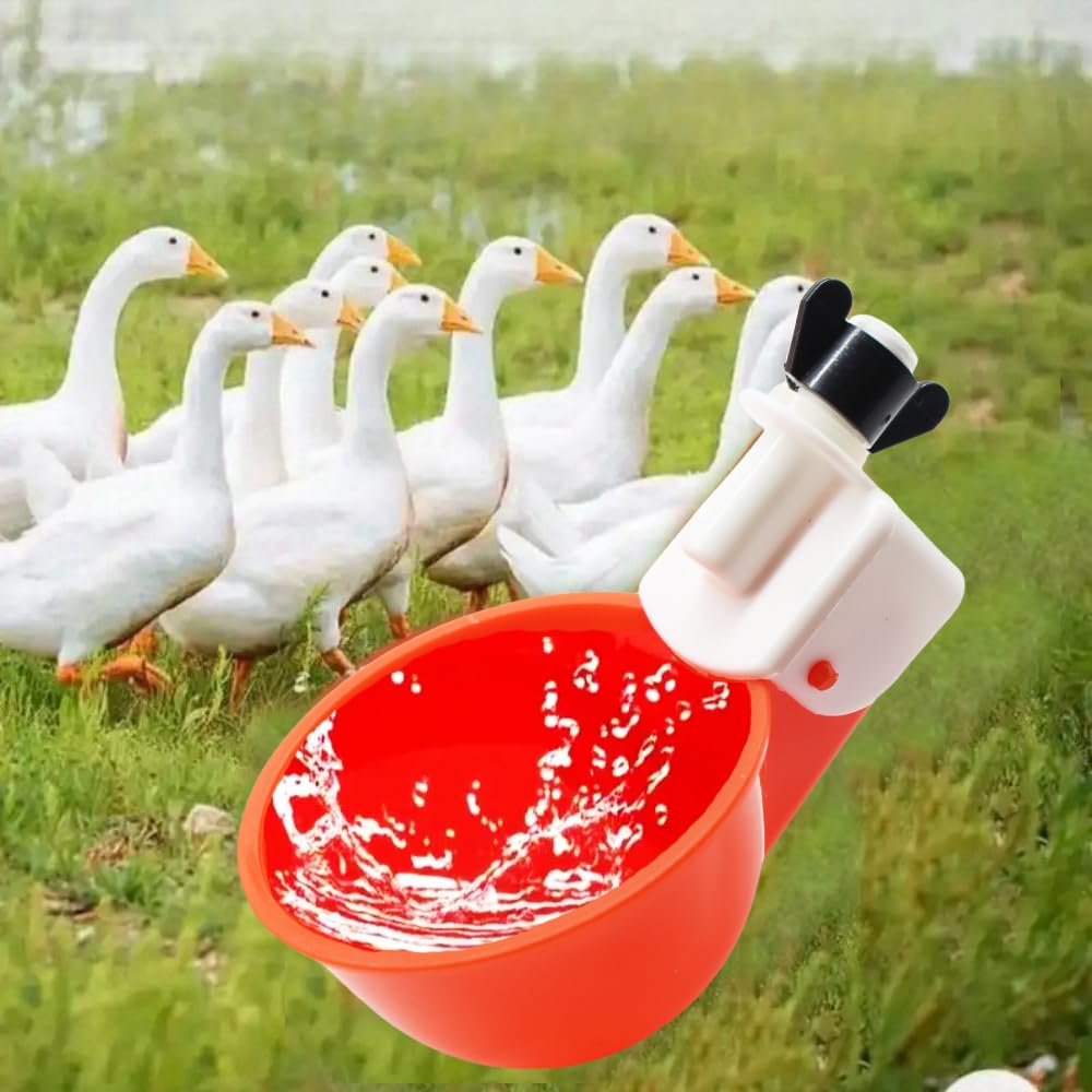 12 Pack Poultry Waterer Cups with Drill Z3454