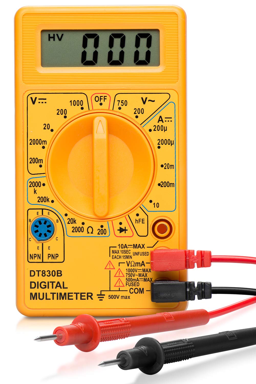 Digital Multimeter Diode & Transistor Tester D9799