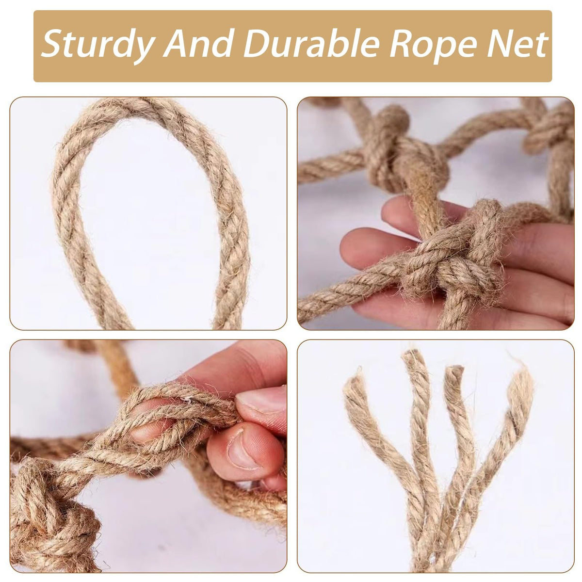 7x20ft Heavy-Duty Climbing Net S2216