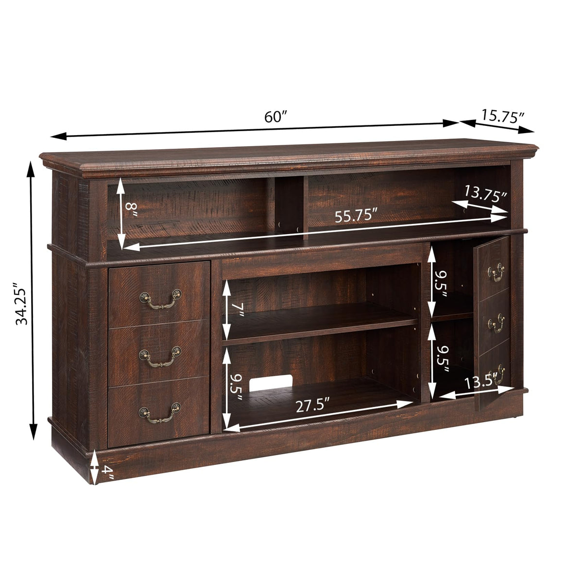 65" TV Cabinet K444