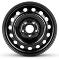 16 Inch Painted Black Car Wheel O328476