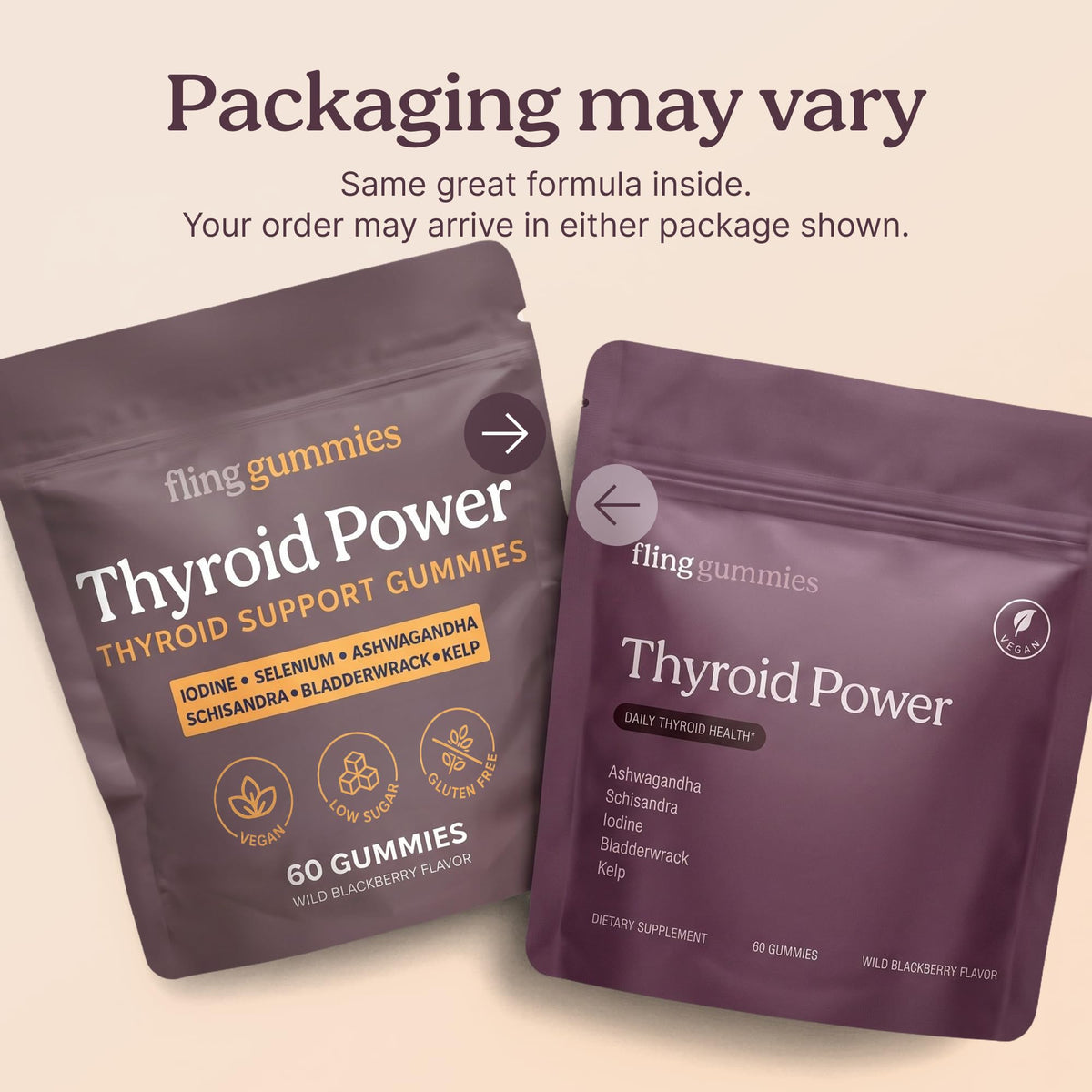 Thyroid Support Gummies 60 Count O6138