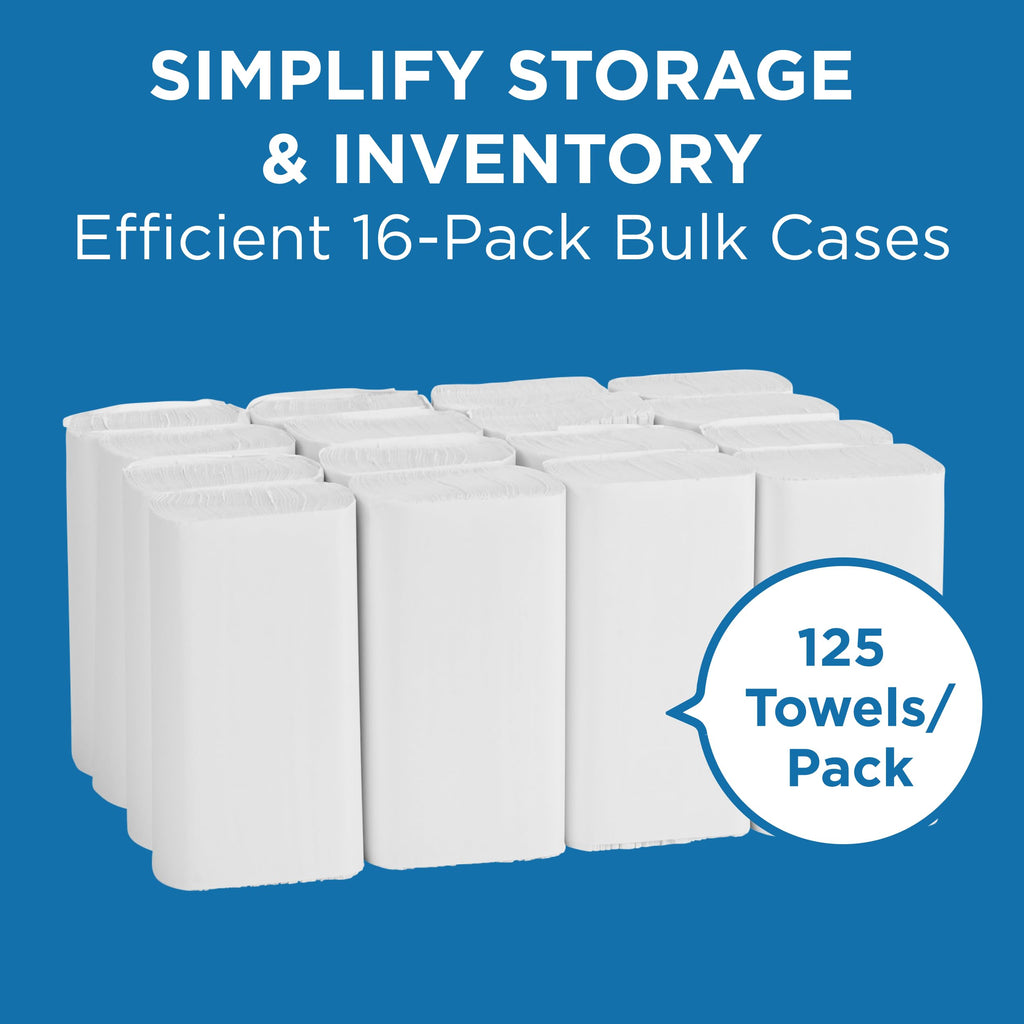 White 2-Ply Multifold Paper Towels G36592