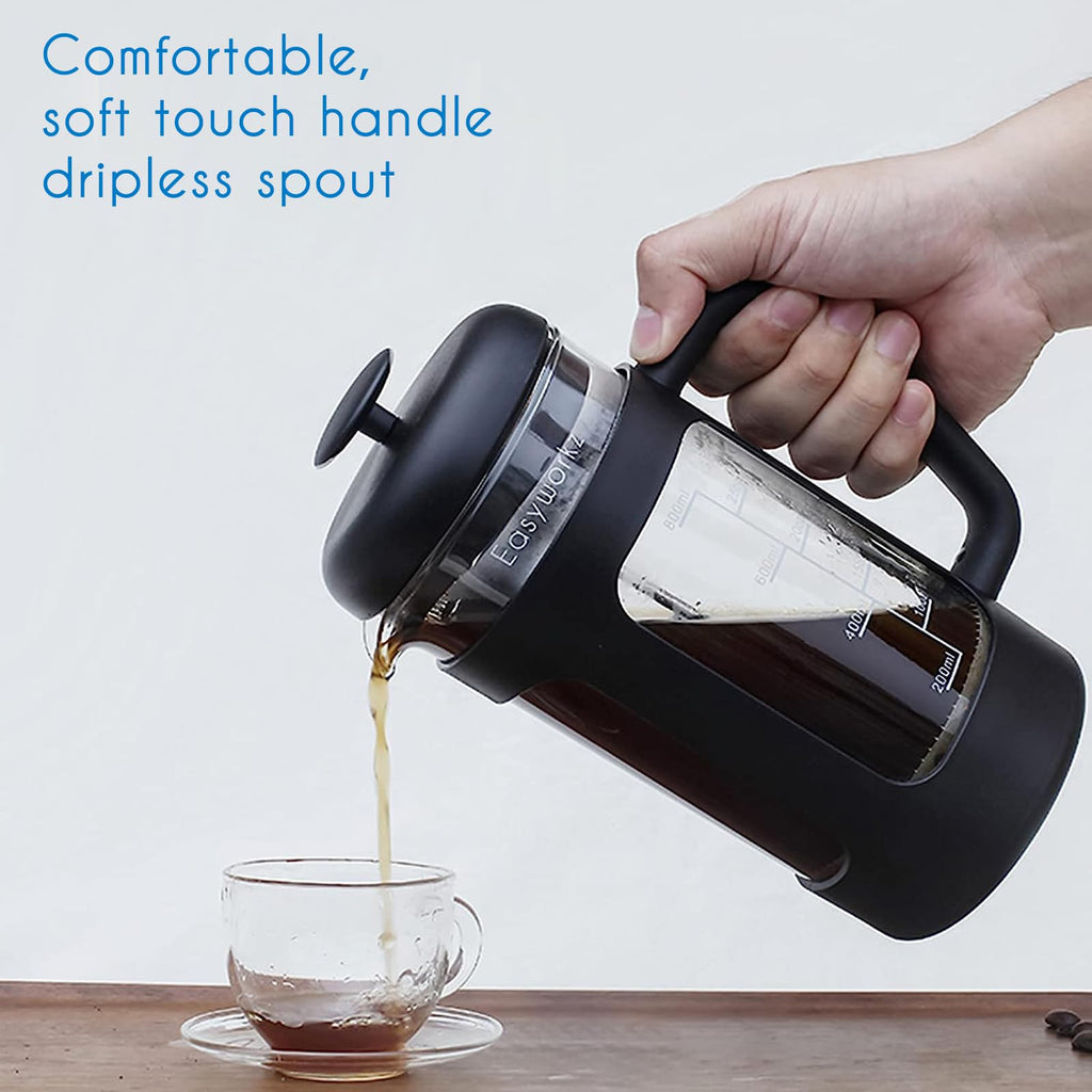 34 oz French Press with Creamer and Sugar Bowl Set R143325