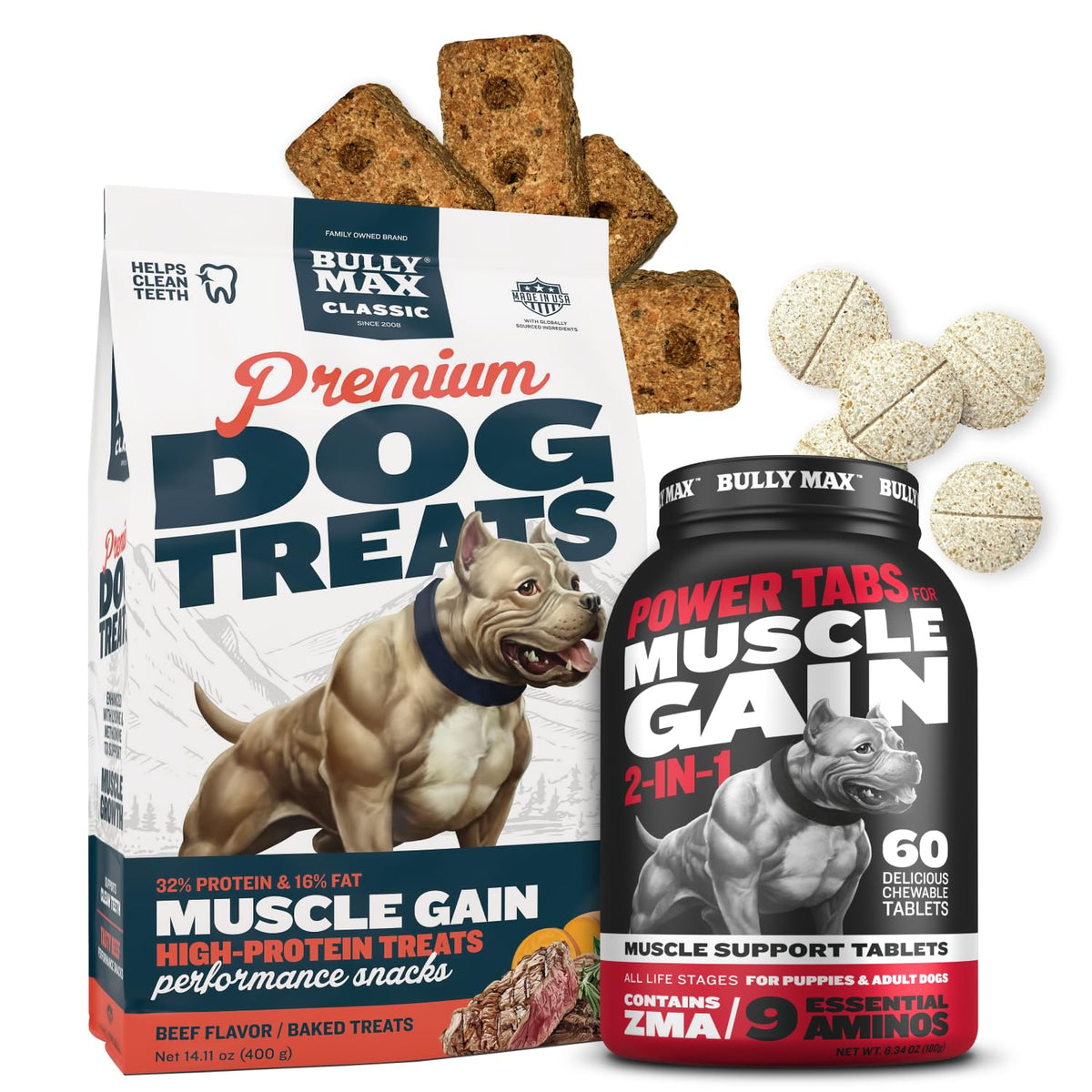 60ct Dog Treats with Vitamins G490