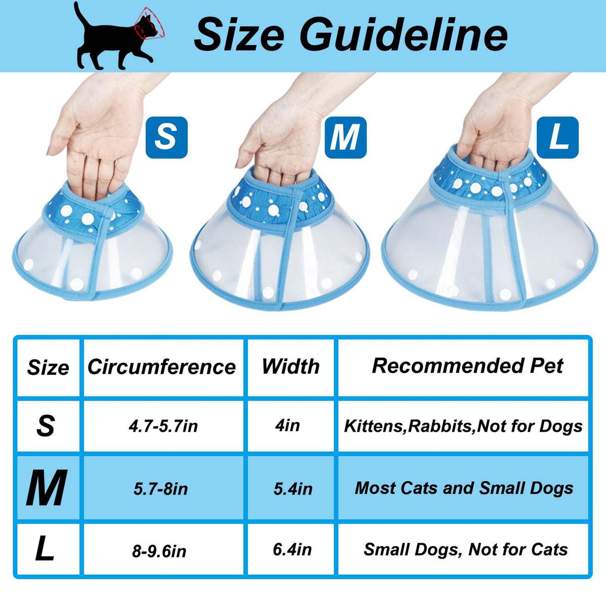 Blue Dog Recovery Cone V90952