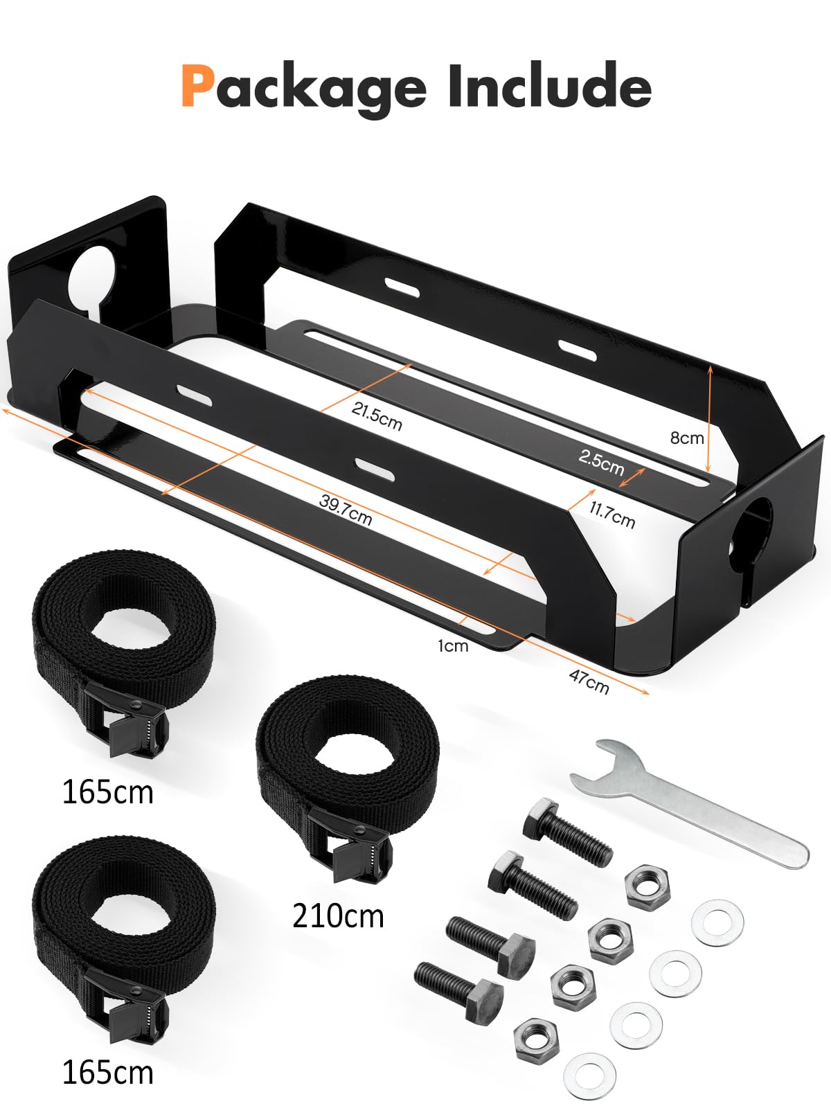 Heavy-Duty Jerry Can Holder with Webbed Strap H591287