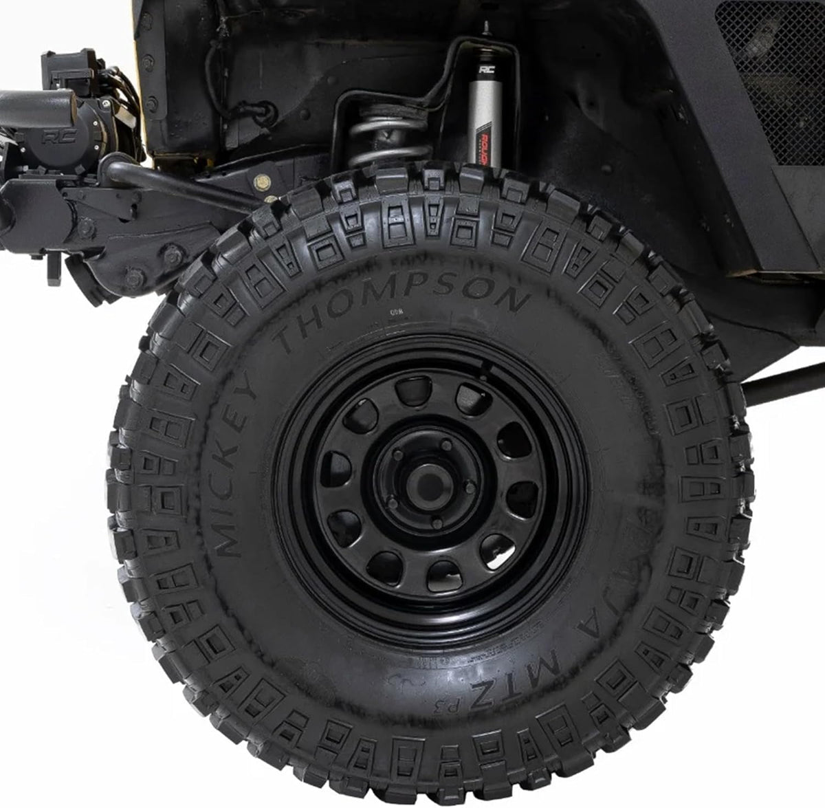 Black Steel 15x8 5x4.5 Bolt Pattern Off-Road Wheel Z46737